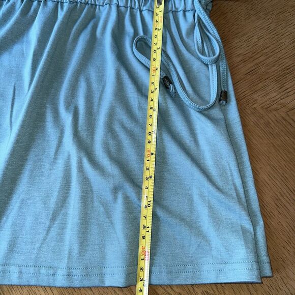 Woman’s Beach Coverup Dress Size XS/S Mint Green Cotton - Picture 5 of 7